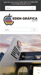 Mobile Screenshot of edengrafica.com.br